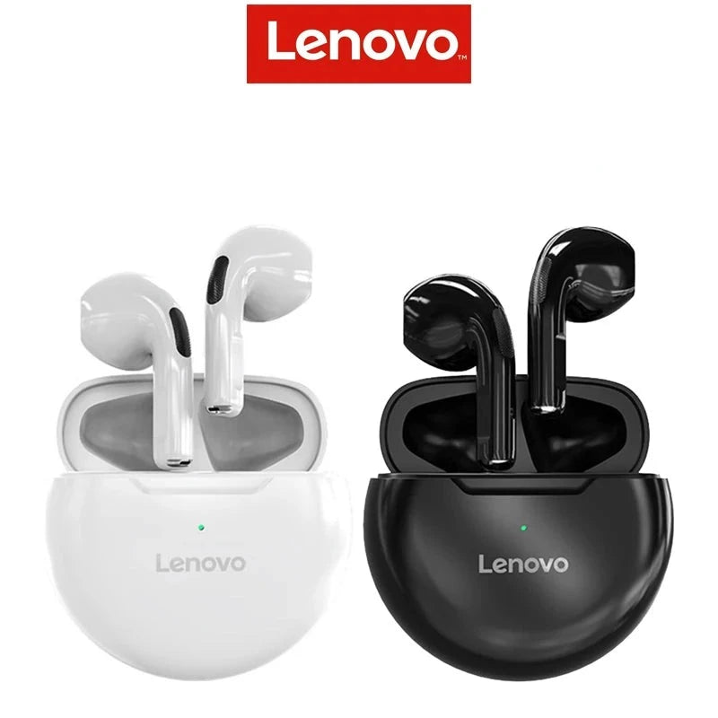Lenovo-HT38 TWS Bluetooth 5.0 Redução de Ruído Fones De Ouvido, Sem Fio, Hi Fi Headphones, Fones De Ouvido, Controle De Toque, Esporte, Novo, Original