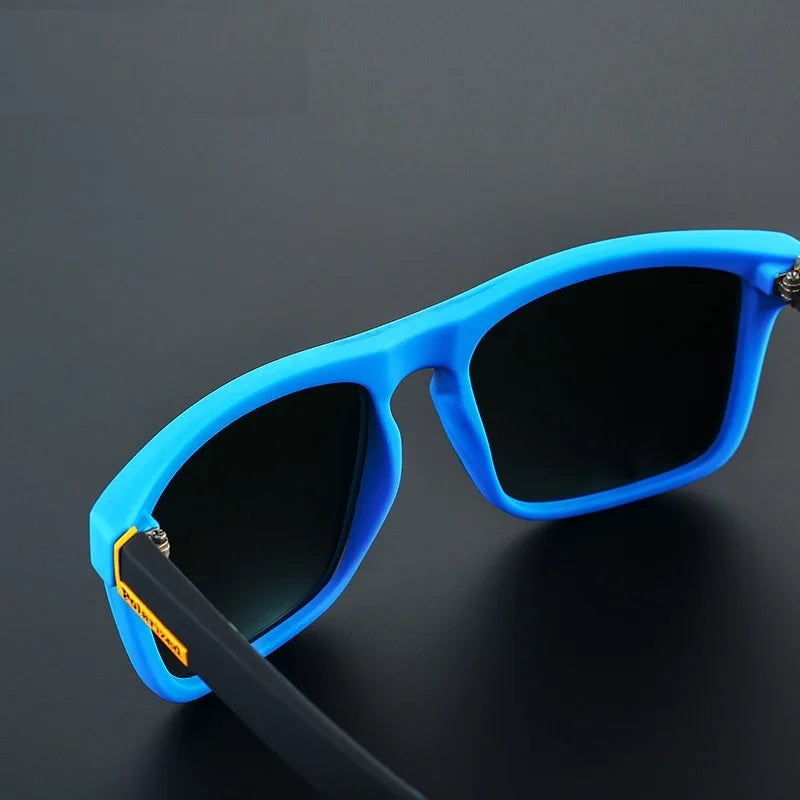Vintage óculos polarizados para homens e mulheres, óculos retro, condução, pesca, marca de luxo, designer, moda, quadrado, UV400